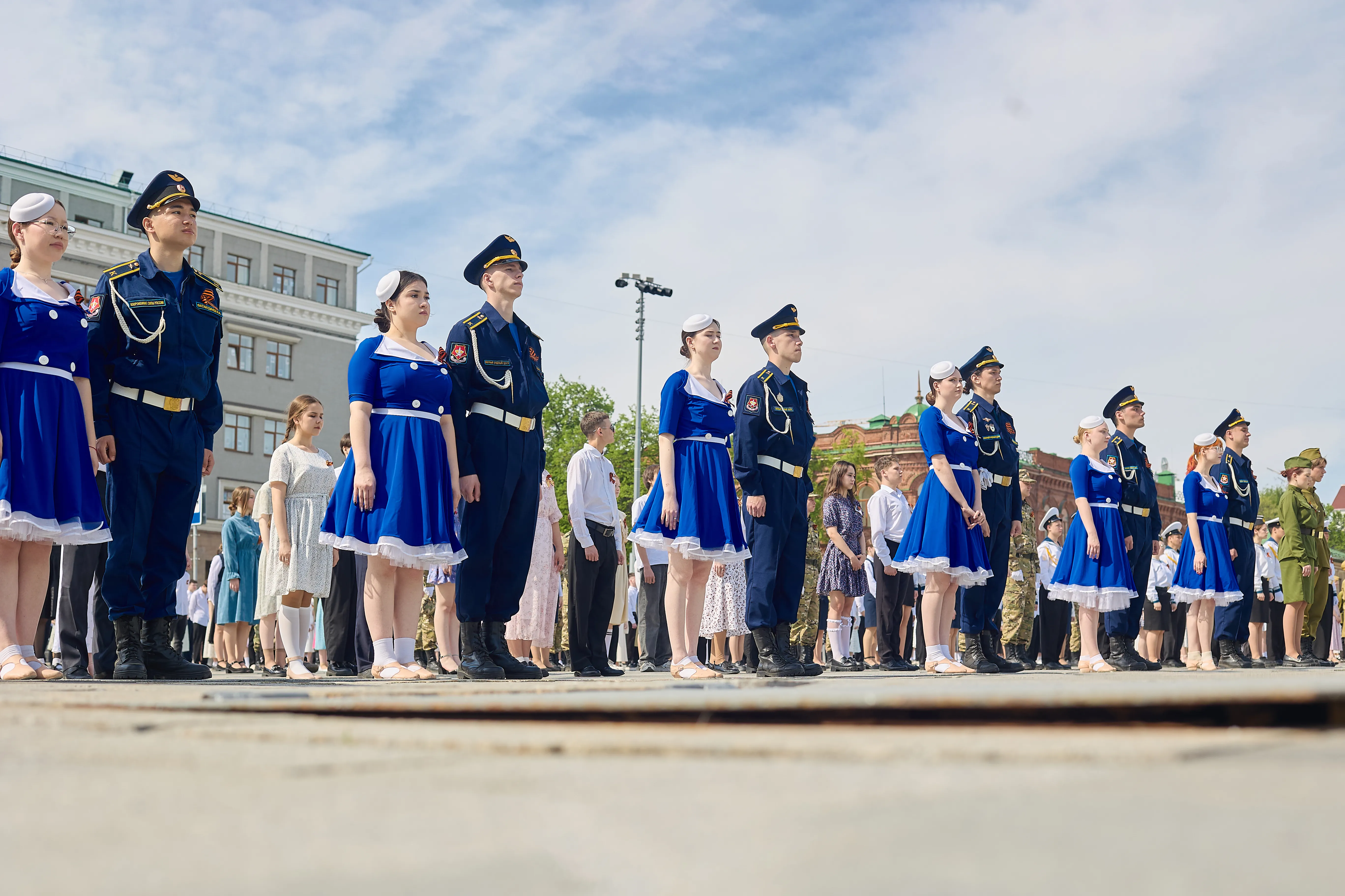 Өфөлә Бөтә Рәсәй "Еңеү валься" акцияһы үтте